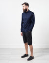 Scotland Button-Up in Navy