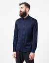 Scotland Button-Up in Navy