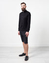 Scotland Button-Up in Black