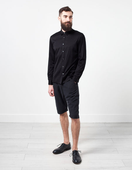 Scotland Button-Up in Black