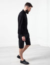 Scotland Button-Up in Black