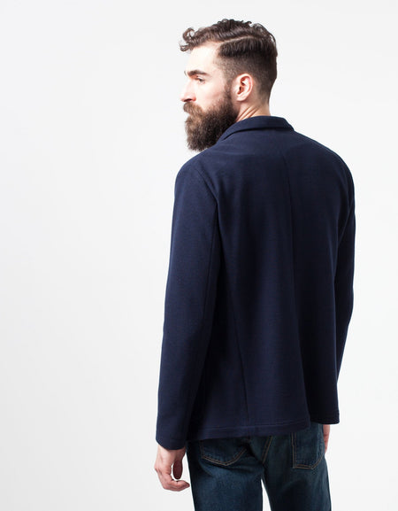 Cotton Jacket in Navy