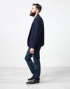 Cotton Jacket in Navy
