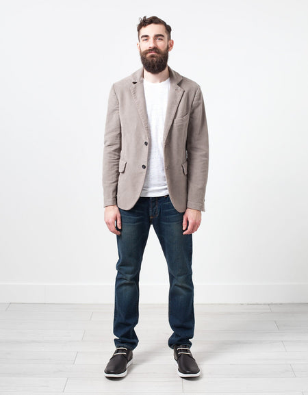 Zepo Brushed Cotton Blazer