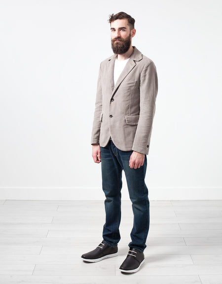 Zepo Brushed Cotton Blazer