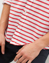 Luke Shirt in Red Stripe
