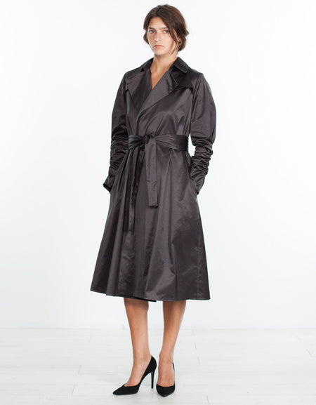 Trench Coat in Black