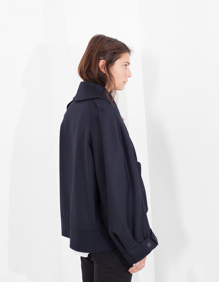 Wool Cocoon Jacket