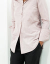 Pointed Collar Blouse in Rose