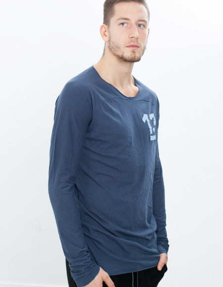 Antidote "13" Tee in Mood Indigo