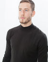 Merino Knit Turtleneck in Cavern