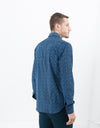 Western Arkansas Button-Up in Blue Floral