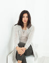 Bulk Stitch Cardigan in Cloud