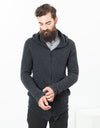 Pill Zip Sweater in Anthracite