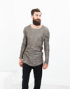 Extra Long Sleeve Sweater in Cavern