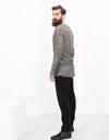 Extra Long Sleeve Sweater in Cavern
