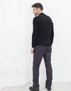 Merino Knit Turtleneck in Black