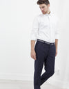Sinclair Trouser in Navy Stripe