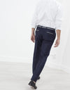 Sinclair Trouser in Navy Stripe