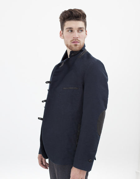 Taurin Jacket in Navy