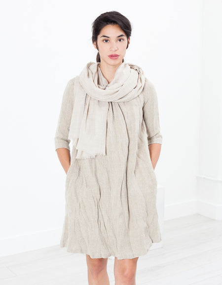 Hemp Dress in Natural