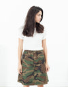 Military Skirt in Camo