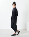 Square Cardigan in Black