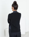 Square Cardigan in Black