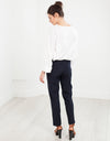 Patch Pocket Pant in Navy