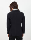 Shawl Collar Blazer in Black