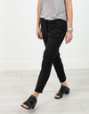 Stretch Fitted Pant in Black