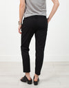 Stretch Fitted Pant in Black