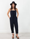 Sleeveless Jumpsuit in Navy