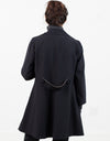 Day Coat in Navy