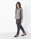 Madame L Blouse in Leopard
