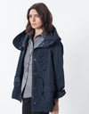 Marquee Coat in Steel