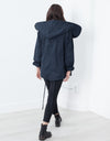 Marquee Coat in Steel
