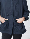 Marquee Coat in Steel