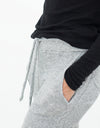 Highsoft Cropped Sweat in Heather Grey