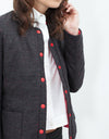 Camelia Reversible Jacket in Black/Red