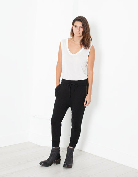 Highsoft Cropped Sweat in Black