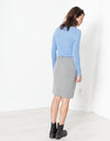 Tencel Jersey Mini in Heather Grey