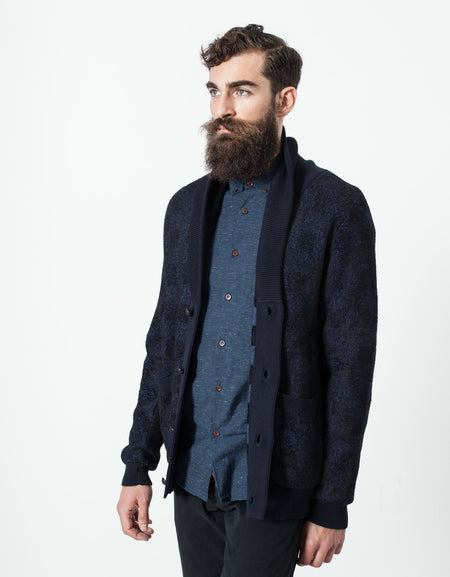 Giacca Madras Cardigan