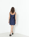 A-Line Mini Dress in Blue