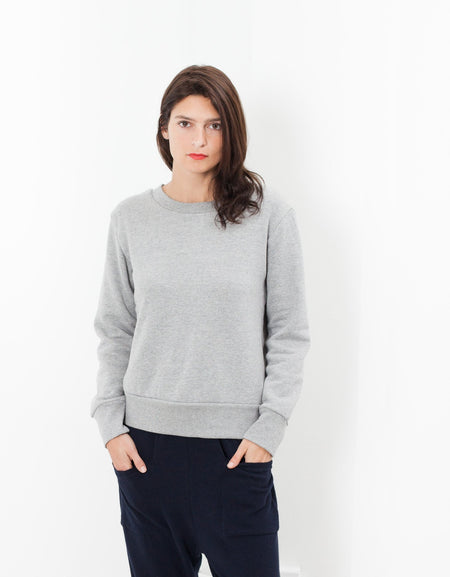 Loopwheeler Sweatshirt in Grey