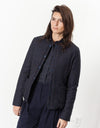 Camelia Reversible Jacket in Navy/Blue