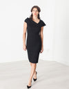 Asymmetric Dress in Black