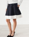 Circle Skirt in Navy