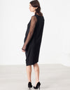 Net Dress in Black