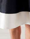 Tie Dress in Navy
